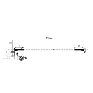 HS-SMAF(RA) To MMCXM(RA) With RG178 Cable 15cm (6G)_03